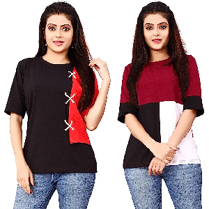 Women’s Summer Lycra Dori Design in Cap Sleeve Casual